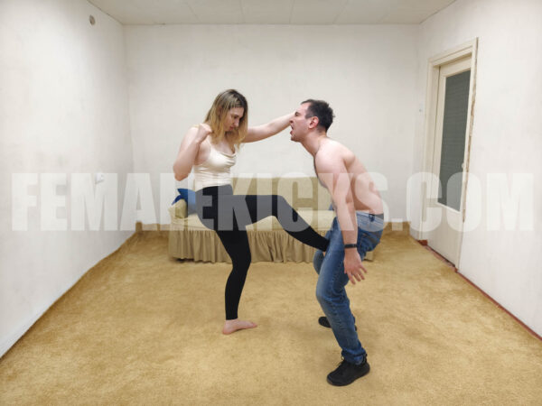 Grace busts a cop's balls